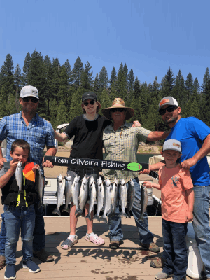 Shaver Lake fishing Charter