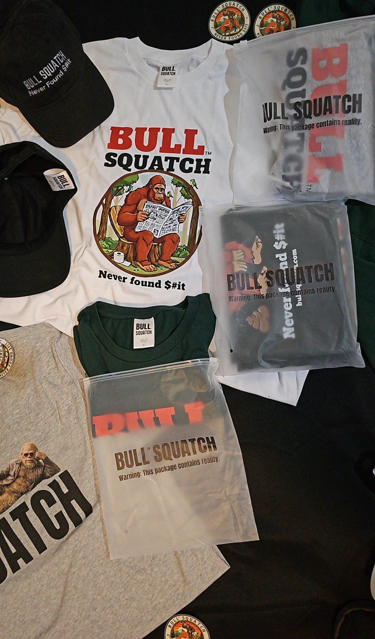 Bull Squatch™ Shirts Bigfoot Big Myth